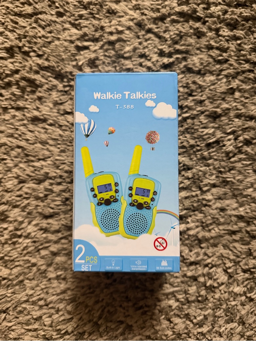Toddler/Kids Walkie Talkies 2-Piece Set